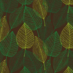 Transfer Sheets; Green Leaves